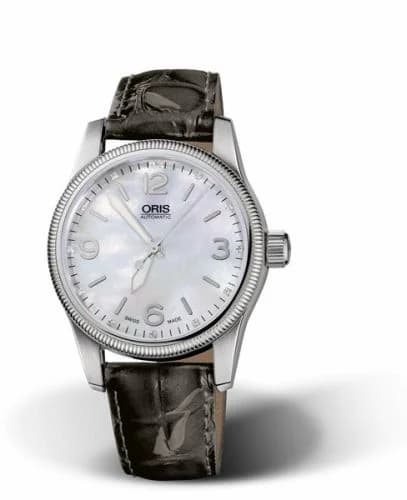 Oris Big Crown Diamonds 38 Stainless Steel / MOP 01 733 7649 4066-07 5 19 64 — фото часов Oris Big Crown Diamonds 38 Stainless Steel / MOP 01 733 7649 4066-07 5 19 64 — фото часов