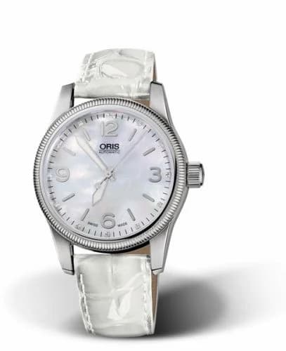 Oris Big Crown Diamonds 38 Stainless Steel / MOP 01 733 7649 4066-07 5 19 67 — фото часов Oris Big Crown Diamonds 38 Stainless Steel / MOP 01 733 7649 4066-07 5 19 67 — фото часов