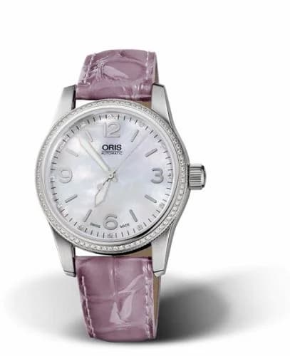 Oris Big Crown Diamonds 38 Stainless Steel - Diamond / MOP 01 733 7649 4966-07 5 19 62 — фото часов Oris Big Crown Diamonds 38 Stainless Steel - Diamond / MOP 01 733 7649 4966-07 5 19 62 — фото часов
