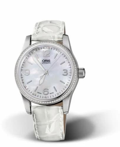 Oris Big Crown Diamonds 38 Stainless Steel - Diamond / MOP 01 733 7649 4966-07 5 19 67 — фото часов Oris Big Crown Diamonds 38 Stainless Steel - Diamond / MOP 01 733 7649 4966-07 5 19 67 — фото часов