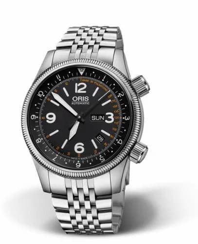 Oris Big Crown Royal Flying Doctor Service Stainless Steel / Black / Bracelet 01 735 7672 4084-Set MB — фото часов Oris Big Crown Royal Flying Doctor Service Stainless Steel / Black / Bracelet 01 735 7672 4084-Set MB — фото часов