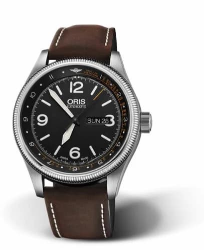 Oris Big Crown Royal Flying Doctor Service II Stainless Steel / Black 01 735 7728 4084-Set LS — фото часов Oris Big Crown Royal Flying Doctor Service II Stainless Steel / Black 01 735 7728 4084-Set LS — фото часов