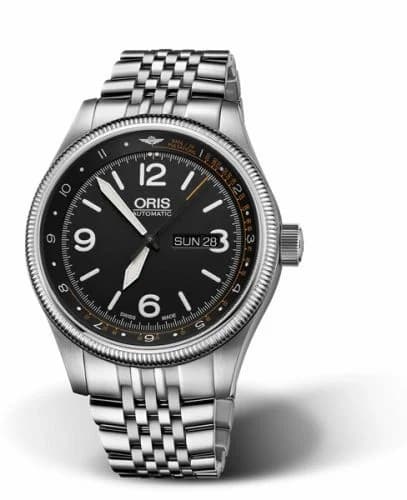Oris Big Crown Royal Flying Doctor Service II Stainless Steel / Black / Bracelet 01 735 7728 4084-Set MB — фото часов Oris Big Crown Royal Flying Doctor Service II Stainless Steel / Black / Bracelet 01 735 7728 4084-Set MB — фото часов