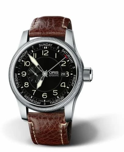 Oris Big Crown Small Second Pointer Day Stainless Steel / Black 01 745 7629 4064-07 5 22 77FC