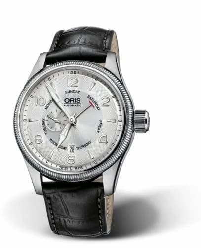 Oris Big Crown Small Second Pointer Day Stainless Steel / Silver 01 745 7688 4061-07 5 22 76FC