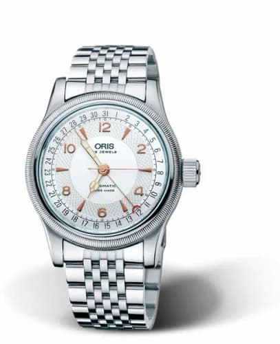 Oris Big Crown Original Pointer Date 40 Stainless Steel / Silver/ Bracelet 01 754 7543 4061-07 8 20 61 — фото часов Oris Big Crown Original Pointer Date 40 Stainless Steel / Silver/ Bracelet 01 754 7543 4061-07 8 20 61 — фото часов