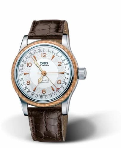 Oris Big Crown Pointer Date 40 Stainless Steel - Rose Gold / Silver 01 754 7543 4361-07 5 20 52 — фото часов Oris Big Crown Pointer Date 40 Stainless Steel - Rose Gold / Silver 01 754 7543 4361-07 5 20 52 — фото часов