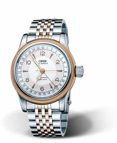 Oris Big Crown Pointer Date 40 Stainless Steel - Rose Gold / Silver / Bracelet 01 754 7543 4361-07 8 20 63 — фото часов Oris Big Crown Pointer Date 40 Stainless Steel - Rose Gold / Silver / Bracelet 01 754 7543 4361-07 8 20 63 — фото часов