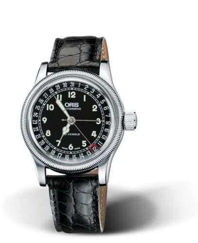 Oris Big Crown Pointer Date 36 Stainless Steel / Black 01 754 7551 4064-07 5 18 53 — фото часов Oris Big Crown Pointer Date 36 Stainless Steel / Black 01 754 7551 4064-07 5 18 53 — фото часов