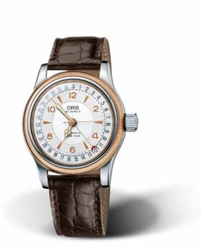 Oris Big Crown Pointer Date 36 Stainless Steel - Rose Gold / Silver 01 754 7551 4361-07 5 18 52 — фото часов Oris Big Crown Pointer Date 36 Stainless Steel - Rose Gold / Silver 01 754 7551 4361-07 5 18 52 — фото часов