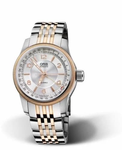 Oris Big Crown Pointer Date 40 Stainless Steel - Rose Gold / Silver / Bracelet 01 754 7628 4361-07 8 20 78 — фото часов Oris Big Crown Pointer Date 40 Stainless Steel - Rose Gold / Silver / Bracelet 01 754 7628 4361-07 8 20 78 — фото часов