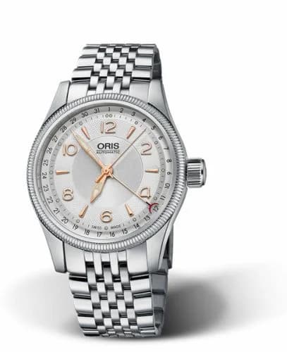 Oris Big Crown Pointer Date 40 Stainless Steel / Silver / Bracelet 01 754 7679 4031-07 8 20 30 — фото часов Oris Big Crown Pointer Date 40 Stainless Steel / Silver / Bracelet 01 754 7679 4031-07 8 20 30 — фото часов