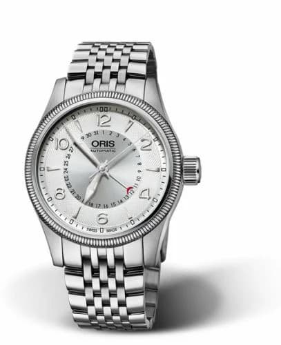 Oris Big Crown Pointer Date 40 Stainless Steel / Silver / Bracelet 01 754 7679 4061-07 8 20 30 — фото часов Oris Big Crown Pointer Date 40 Stainless Steel / Silver / Bracelet 01 754 7679 4061-07 8 20 30 — фото часов