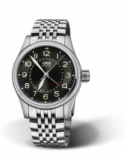 Oris Big Crown Pointer Date 40 Stainless Steel / Black / Bracelet 01 754 7679 4064-07 8 20 30 — фото часов Oris Big Crown Pointer Date 40 Stainless Steel / Black / Bracelet 01 754 7679 4064-07 8 20 30 — фото часов