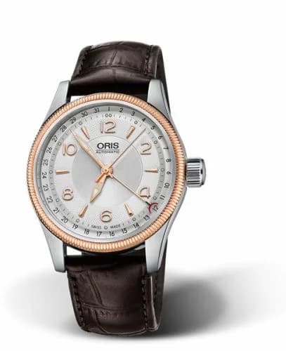 Oris Big Crown Pointer Date 40 Stainless Steel - Rose Gold / Silver 01 754 7679 4331-07 5 20 77FC — фото часов Oris Big Crown Pointer Date 40 Stainless Steel - Rose Gold / Silver 01 754 7679 4331-07 5 20 77FC — фото часов