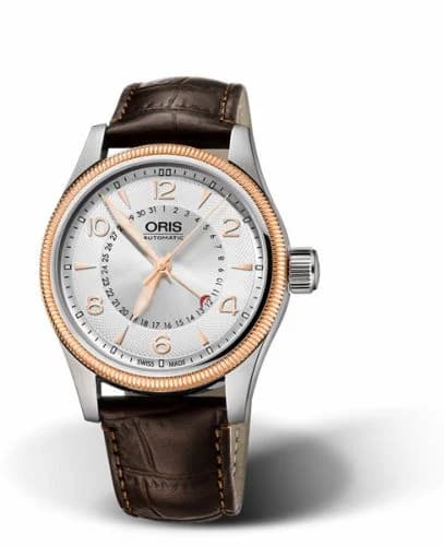 Oris Big Crown Pointer Date 40 Stainless Steel - Rose Gold / Silver 01 754 7679 4361-07 5 20 77FC — фото часов Oris Big Crown Pointer Date 40 Stainless Steel - Rose Gold / Silver 01 754 7679 4361-07 5 20 77FC — фото часов