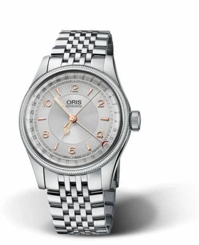Oris Big Crown Original Pointer Date 40 Stainless Steel / Silver / Bracelet 01 754 7696 4061-07 8 20 30 — фото часов Oris Big Crown Original Pointer Date 40 Stainless Steel / Silver / Bracelet 01 754 7696 4061-07 8 20 30 — фото часов