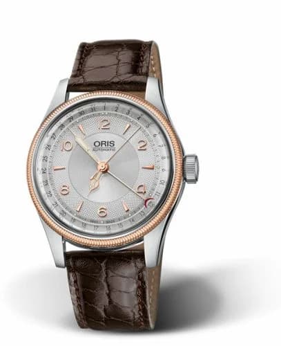 Oris Big Crown Pointer Date 40 Stainless Steel - Rose Gold / Silver 01 754 7696 4361-07 5 20 52 — фото часов Oris Big Crown Pointer Date 40 Stainless Steel - Rose Gold / Silver 01 754 7696 4361-07 5 20 52 — фото часов