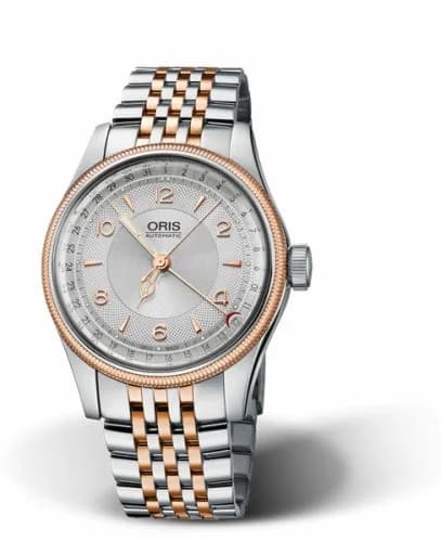 Oris Big Crown Pointer Date 40 Stainless Steel - Rose Gold / Silver / Bracelet 01 754 7696 4361-07 8 20 32 — фото часов Oris Big Crown Pointer Date 40 Stainless Steel - Rose Gold / Silver / Bracelet 01 754 7696 4361-07 8 20 32 — фото часов
