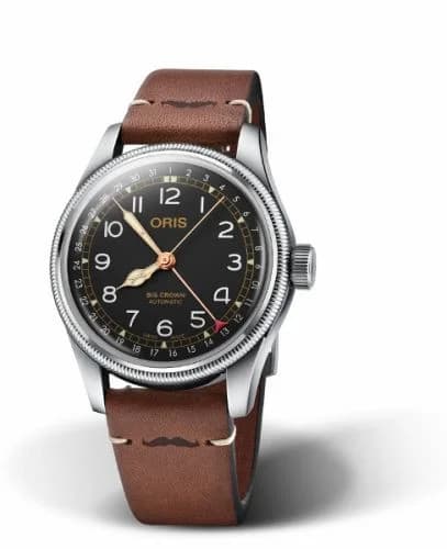 Oris Big Crown Pointer Date 40 Stainless Steel / Movember 2018 01 754 7741 4037-Set LS — фото часов Oris Big Crown Pointer Date 40 Stainless Steel / Movember 2018 01 754 7741 4037-Set LS — фото часов