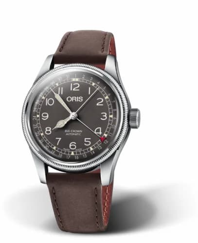 Oris Big Crown Pointer Date 40 Stainless Steel / Black / Strap 01 754 7741 4064-07 5 20 64 — фото часов Oris Big Crown Pointer Date 40 Stainless Steel / Black / Strap 01 754 7741 4064-07 5 20 64 — фото часов