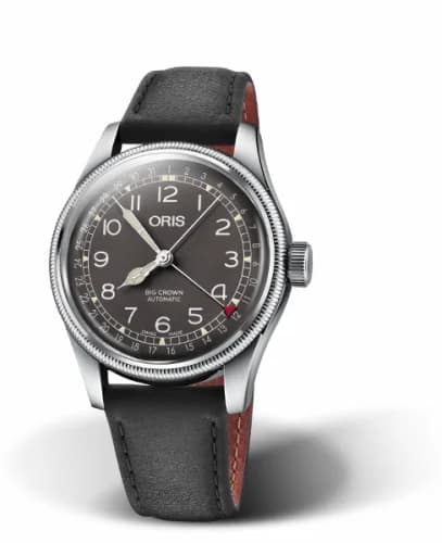 Oris Big Crown Pointer Date 40 Stainless Steel / Black / Strap 01 754 7741 4064-07 5 20 65 — фото часов Oris Big Crown Pointer Date 40 Stainless Steel / Black / Strap 01 754 7741 4064-07 5 20 65 — фото часов