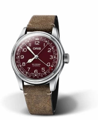 Oris Big Crown Pointer Date 40 Stainless Steel / Red 01 754 7741 4068-07 5 20 50 — фото часов Oris Big Crown Pointer Date 40 Stainless Steel / Red 01 754 7741 4068-07 5 20 50 — фото часов