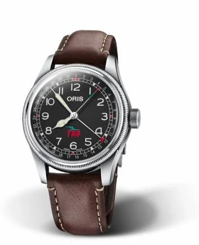 Oris Big Crown Pointer Date 40 Stainless Steel / TAP Air Portugal 01 754 7741 4094-07 5 20 78FC — фото часов Oris Big Crown Pointer Date 40 Stainless Steel / TAP Air Portugal 01 754 7741 4094-07 5 20 78FC — фото часов