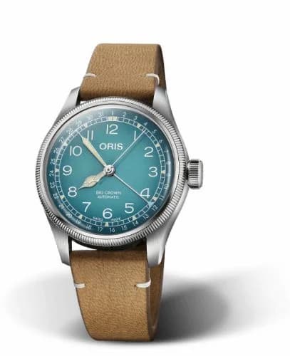 Oris Big Crown Pointer Date Cervo Volante / Blue 01 754 7779 4065-Set — фото часов Oris Big Crown Pointer Date Cervo Volante / Blue 01 754 7779 4065-Set — фото часов