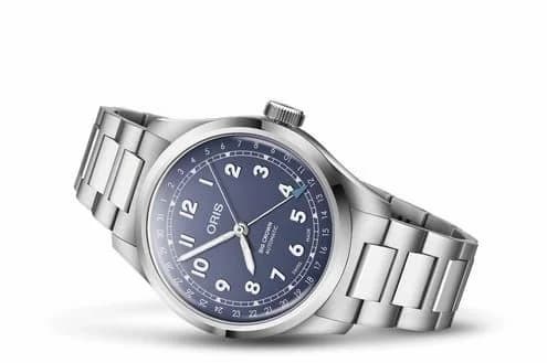 Oris Big Crown Pointer Date 40 Stainless Steel / Lilac / Bracelet 01 754 7798 4068-07 8 20 06 — фото часов Oris Big Crown Pointer Date 40 Stainless Steel / Lilac / Bracelet 01 754 7798 4068-07 8 20 06 — фото часов