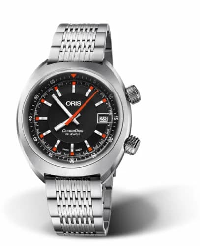 Oris Chronoris Date / Black / Bracelet 01 733 7737 4054-07 8 19 01