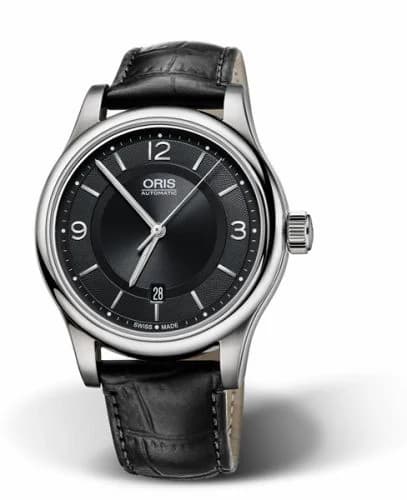 Oris Classic Date 42 Stainless Steel / Black 01 733 7594 4034-07 5 20 11 — фото часов Oris Classic Date 42 Stainless Steel / Black 01 733 7594 4034-07 5 20 11 — фото часов