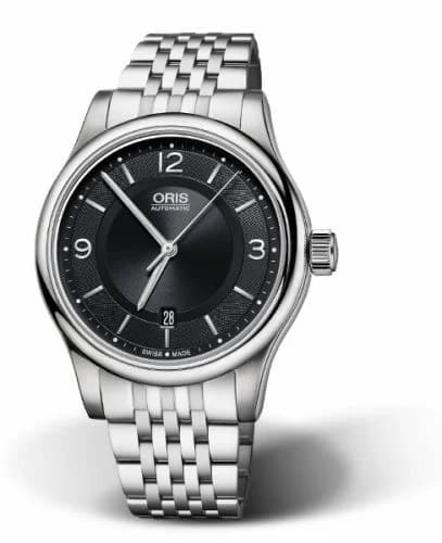 Oris Classic Date 42 Stainless Steel / Black / Bracelet 01 733 7594 4034-07 8 20 10
