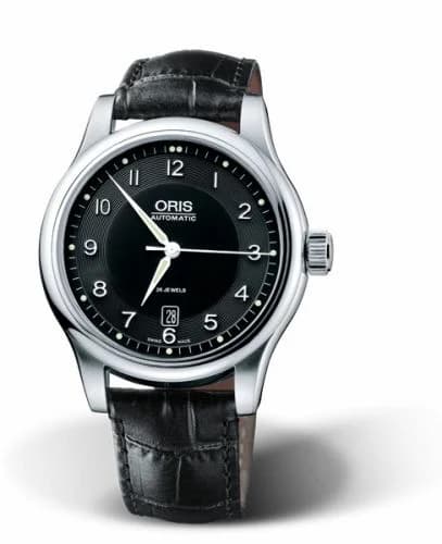 Oris Classic Date 42 Stainless Steel / Black 01 733 7594 4064-07 5 20 11 — фото часов Oris Classic Date 42 Stainless Steel / Black 01 733 7594 4064-07 5 20 11 — фото часов