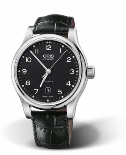 Oris Classic Date 42 Stainless Steel / Black 01 733 7594 4094-07 5 20 11 — фото часов Oris Classic Date 42 Stainless Steel / Black 01 733 7594 4094-07 5 20 11 — фото часов