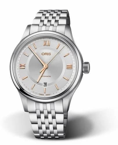 Oris Classic Date 42 Stainless Steel / Silver / Bracelet 01 733 7719 4071-07 8 20 10 — фото часов Oris Classic Date 42 Stainless Steel / Silver / Bracelet 01 733 7719 4071-07 8 20 10 — фото часов