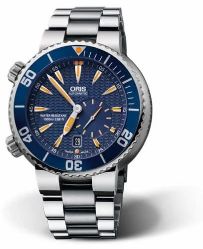 Oris Divers Small Second - Date Great Barrier Reef / Bracelet 01 643 7609 8585-Set MB — фото часов Oris Divers Small Second - Date Great Barrier Reef / Bracelet 01 643 7609 8585-Set MB — фото часов