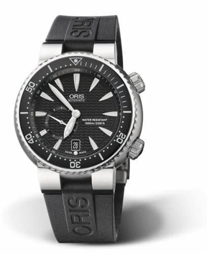 Oris Divers Titan C Small Second - Date 44 Stainless Steel / Black / Rubber 01 643 7637 7454-07 4 24 34TEB