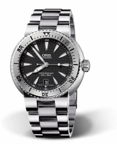 Oris Divers Date Stainless Steel / Black / Bracelet 01 733 7533 4154-07 8 24 01PEB
