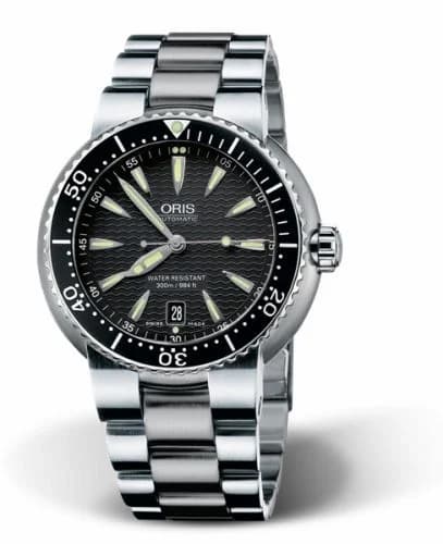 Oris Divers Date Stainless Steel / Black / Bracelet 01 733 7533 8454-07 8 24 01PEB