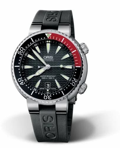 Oris Divers Date Titanium / Black / Rubber 01 733 7541 7154-07 4 24 34TEB — фото часов Oris Divers Date Titanium / Black / Rubber 01 733 7541 7154-07 4 24 34TEB — фото часов
