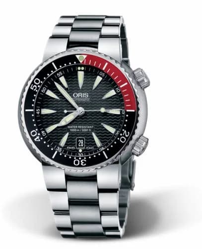 Oris Divers Date Titanium / Black / Bracelet 01 733 7541 7154-07 8 24 70PEB — фото часов Oris Divers Date Titanium / Black / Bracelet 01 733 7541 7154-07 8 24 70PEB — фото часов