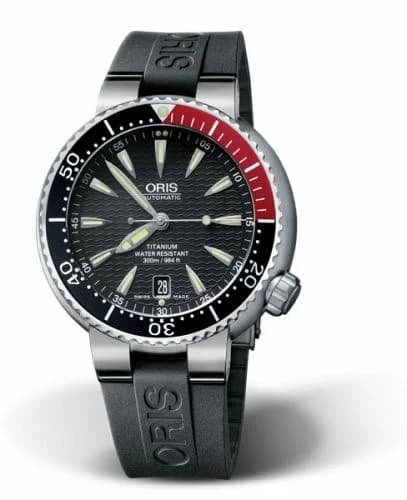 Oris Divers Date Titanium / Black / Rubber 01 733 7562 7154-07 4 24 34TEB — фото часов Oris Divers Date Titanium / Black / Rubber 01 733 7562 7154-07 4 24 34TEB — фото часов