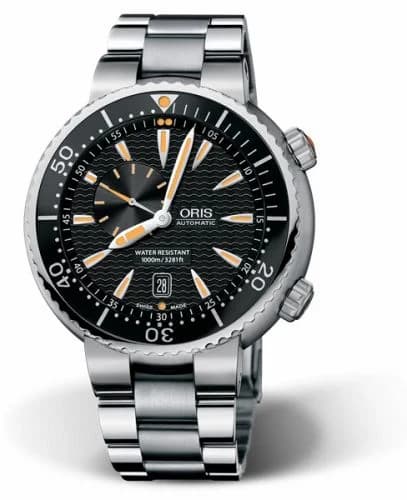 Oris Divers Small Second - Date Stainless Steel / Black / Bracelet 01 743 7609 8454-07 8 24 01PEB
