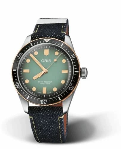 Oris Divers Sixty-Five 40 Momotaro 01 733 7707 4337-Set — фото часов Oris Divers Sixty-Five 40 Momotaro 01 733 7707 4337-Set — фото часов