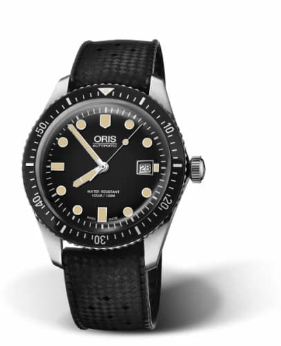 Oris Divers Sixty-Five 42 Stainless Steel / Black / Rubber 01 733 7720 4054-07 4 21 18 — фото часов Oris Divers Sixty-Five 42 Stainless Steel / Black / Rubber 01 733 7720 4054-07 4 21 18 — фото часов