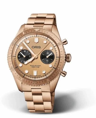 Oris Divers Sixty-Five 43 Chronograph Hölstein Edition 2020 01 771 7744 3182-Set