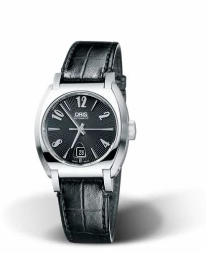Oris Frank Sinatra Lady Date Stainless Steel / Black 01 561 7573 4064-07 5 14 97FC