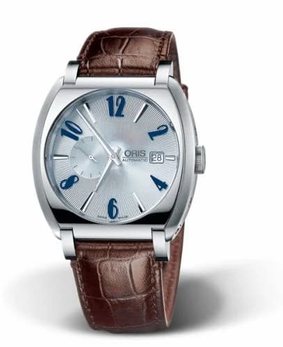 Oris Frank Sinatra Small Second Date Stainless Steel / Silver 01 643 7571 4061-07 5 19 98FC