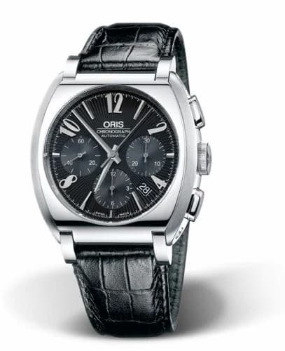 Oris Frank Sinatra Chronograph Stainless Steel / Black 01 676 7574 4064-07 5 20 97FC